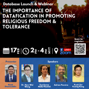 Webinar Summary No. 1 Year 2022 ‘The Importance of Datafication in Promoting Religious Freedom and Tolerance’ 