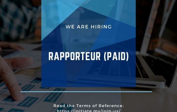 Vacancy Announcement: Rapporteur (Paid)