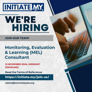 Vacancy Announcement: Monitoring, Evaluation and Learning (MEL) Consultant