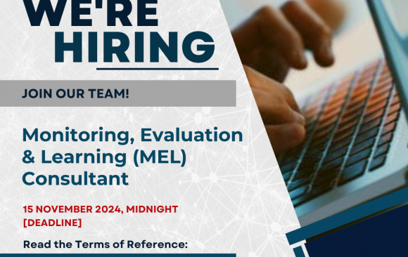 Vacancy Announcement: Monitoring, Evaluation and Learning (MEL) Consultant