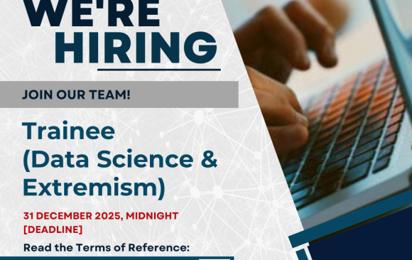 Vacancy Announcement: Trainee (Data Science & Extremism)